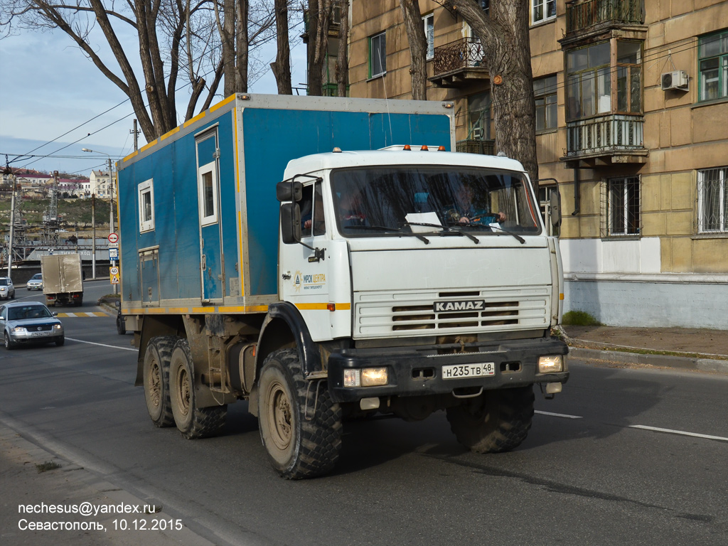 Липецкая область, № Н 235 ТВ 48 — КамАЗ-43114-15 [43114R]