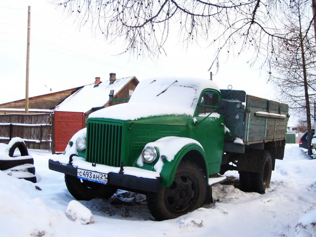 Кировская область, № С 493 АН 21 — ГАЗ-51А