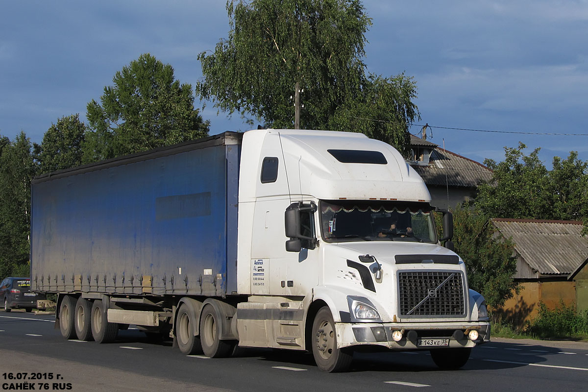 Вологодская область, № Е 143 КЕ 35 — Volvo VNL670