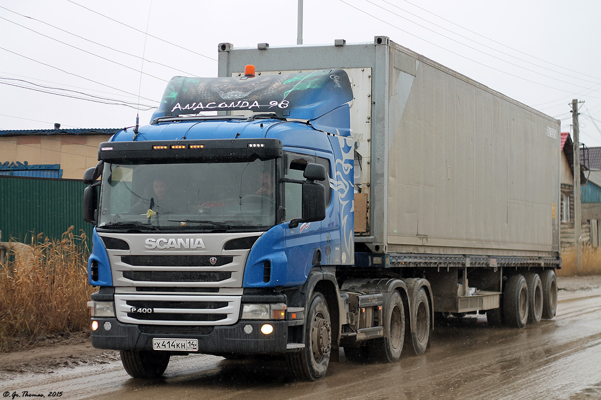 Саха (Якутия), № Х 414 КН 14 — Scania ('2011) P400