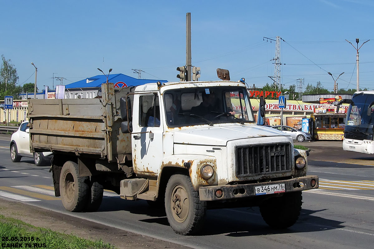 Ярославская область, № В 346 НМ 76 — ГАЗ-3309