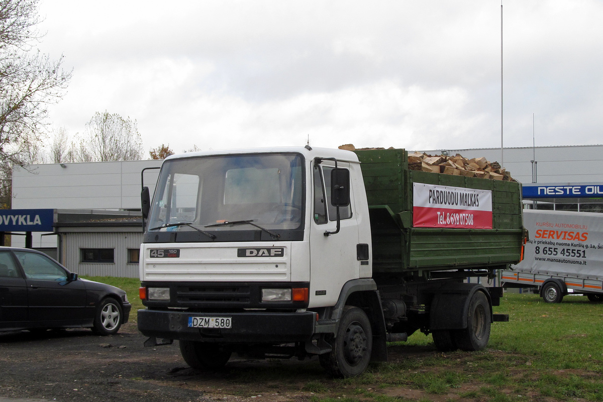 Литва, № DZM 580 — DAF 45 FA