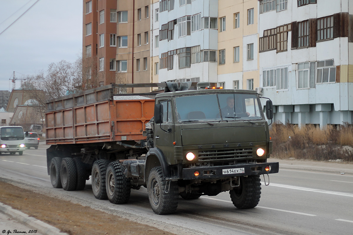 Саха (Якутия), № Н 614 ЕХ 14 — КамАЗ-4310