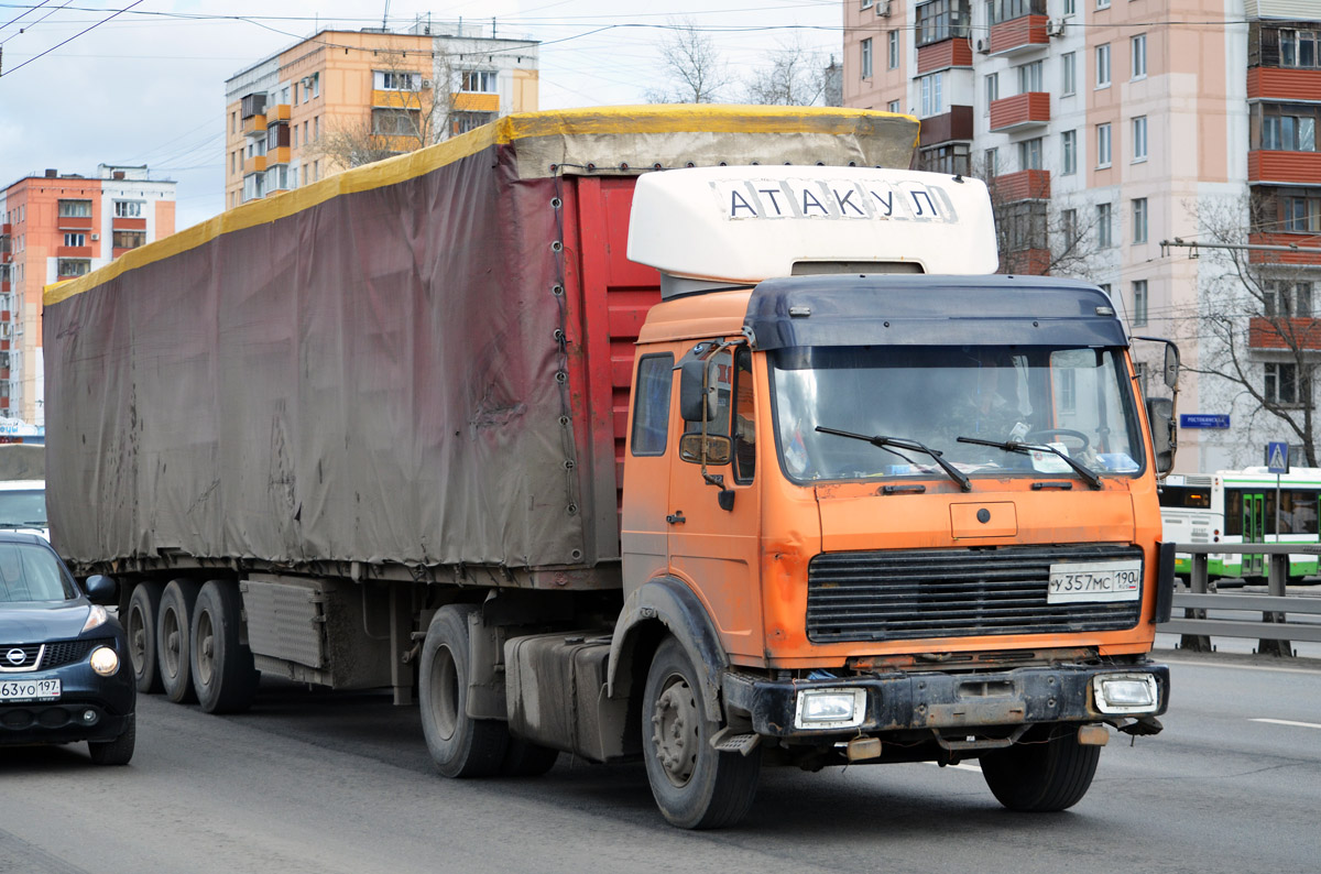 Московская область, № У 357 МС 190 — Mercedes-Benz MK (общ. мод.)