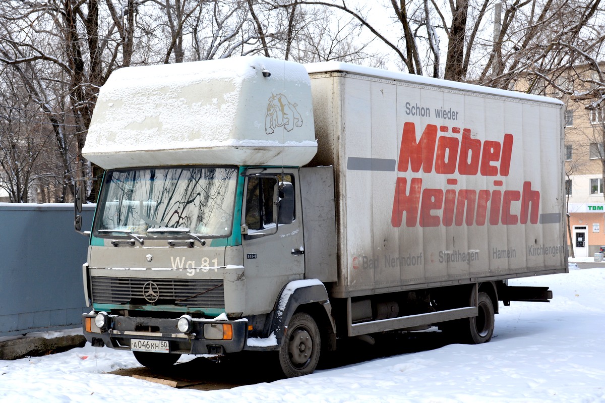 Московская область, № А 046 КН 50 — Mercedes-Benz LK 814