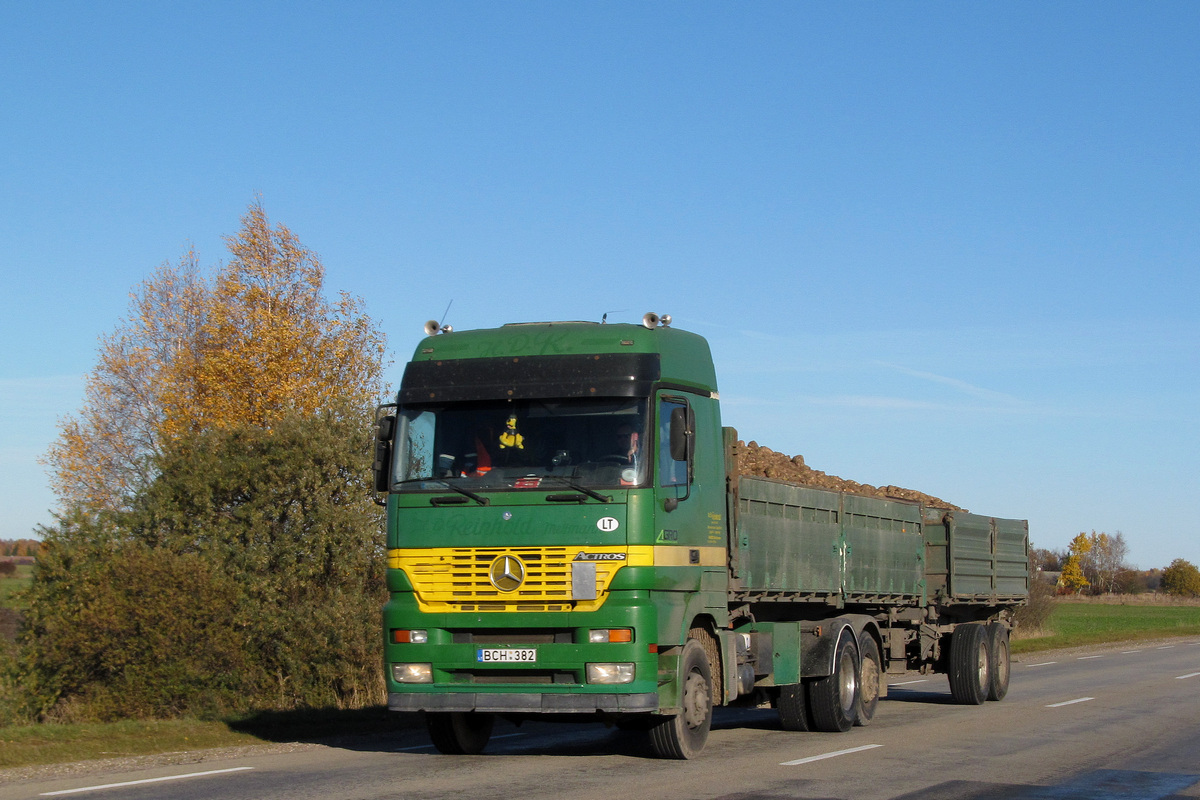 Литва, № BCH 382 — Mercedes-Benz Actros ('1997) 2543