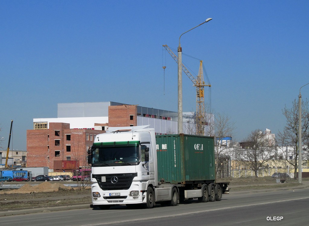 Латвия, № HT-8053 — Mercedes-Benz Actros ('2003)