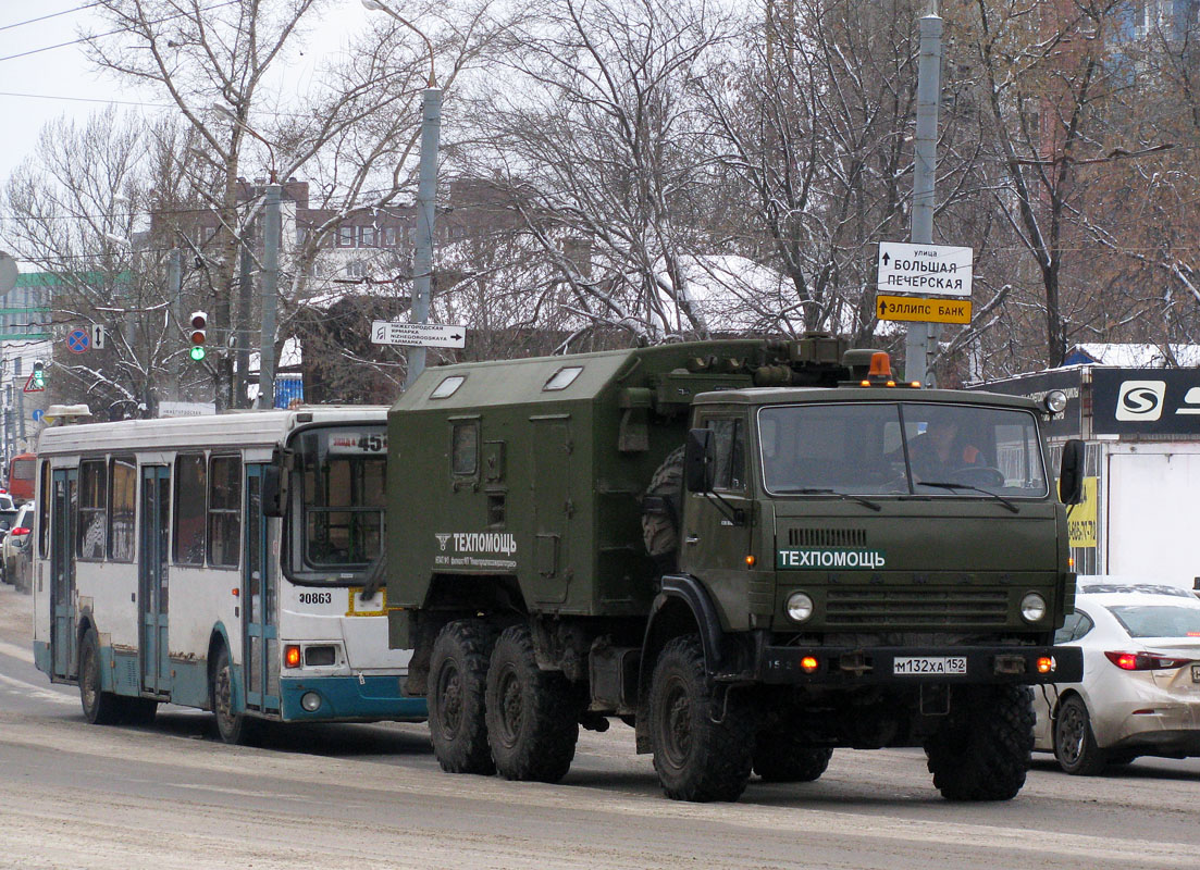 Нижегородская область, № М 132 ХА 152 — КамАЗ-4310