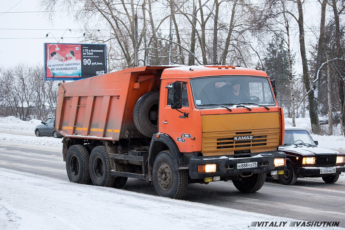 Архангельская область, № Н 888 УХ 29 — КамАЗ-65115 [651150]