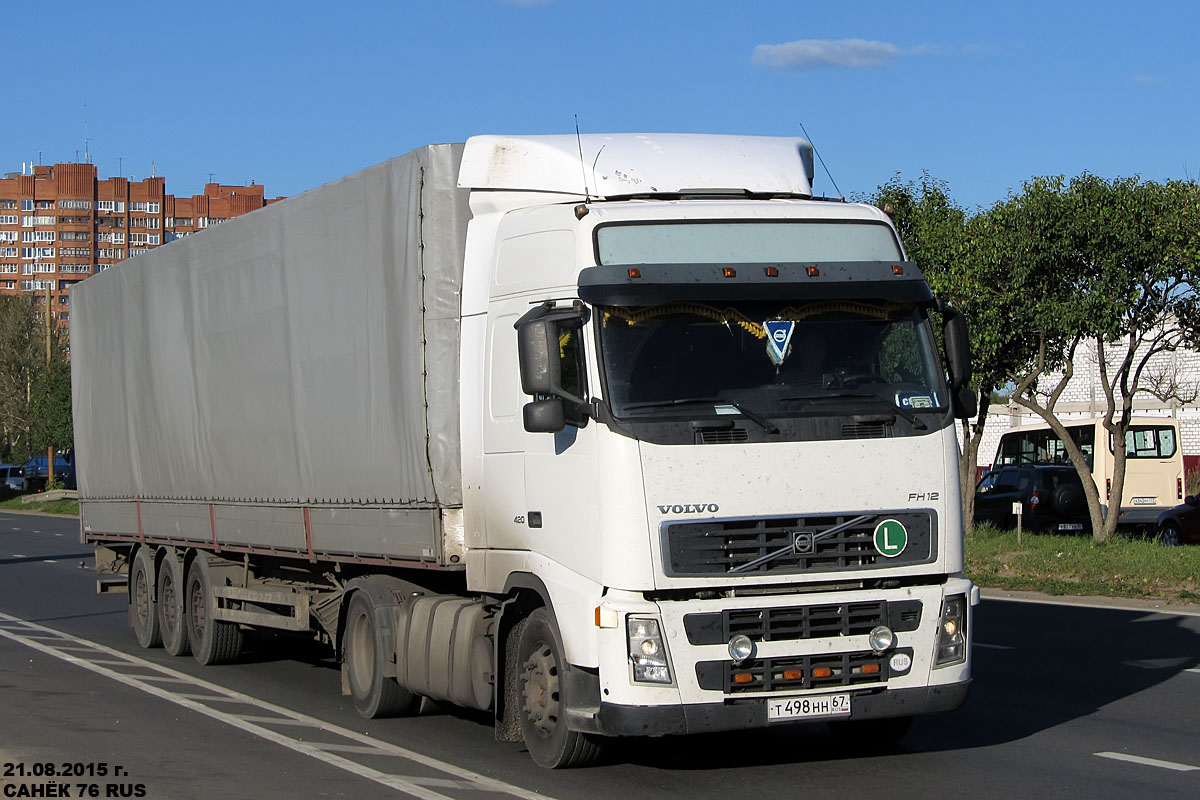 Смоленская область, № Т 498 НН 67 — Volvo ('2002) FH12.420