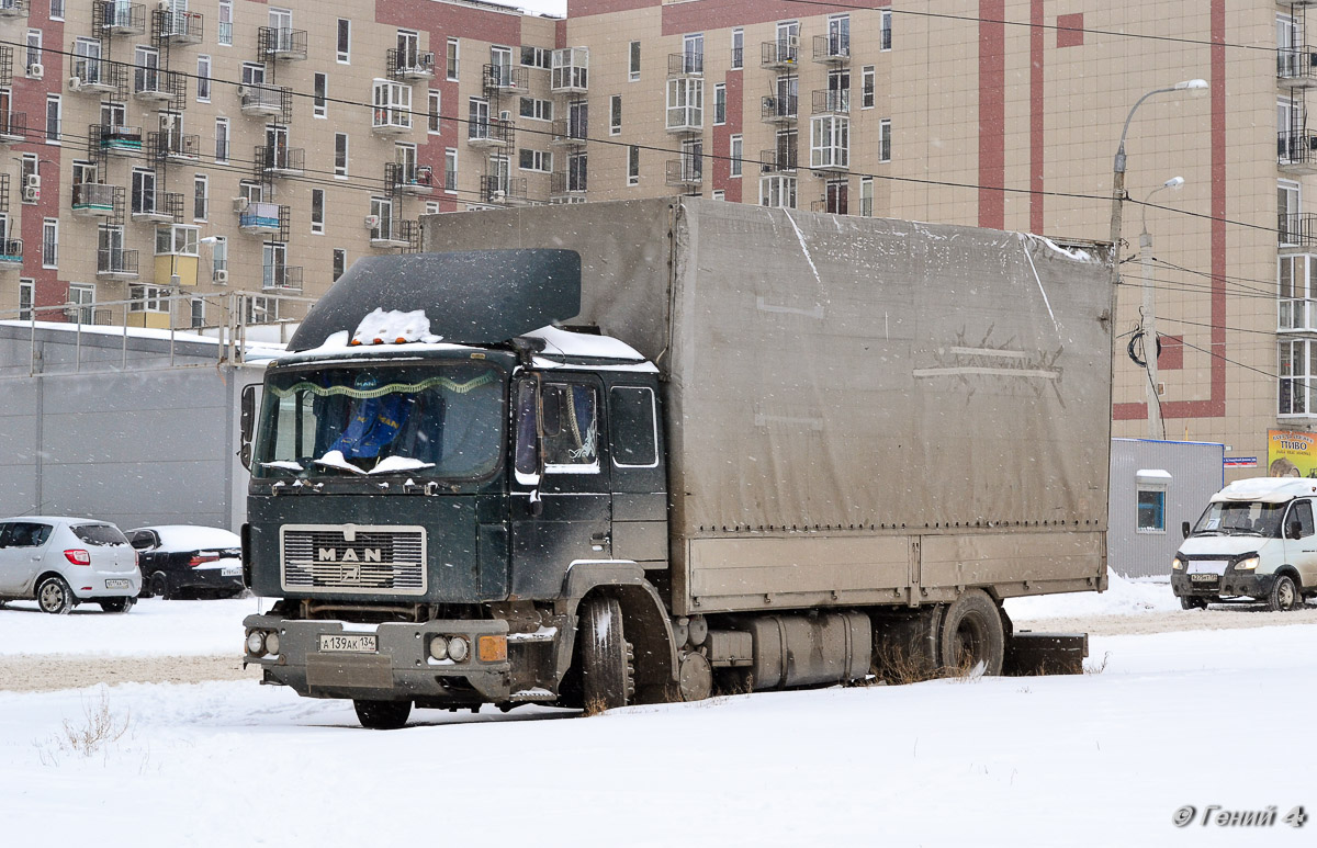 Волгоградская область, № А 139 АК 134 — MAN F90 19.372