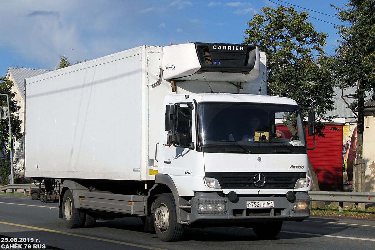 Ростовская область, № Р 752 НУ 161 — Mercedes-Benz Atego 1218