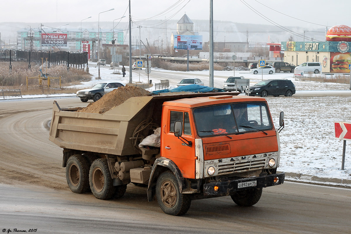 Саха (Якутия), № О 892 ВР 14 — КамАЗ-5511