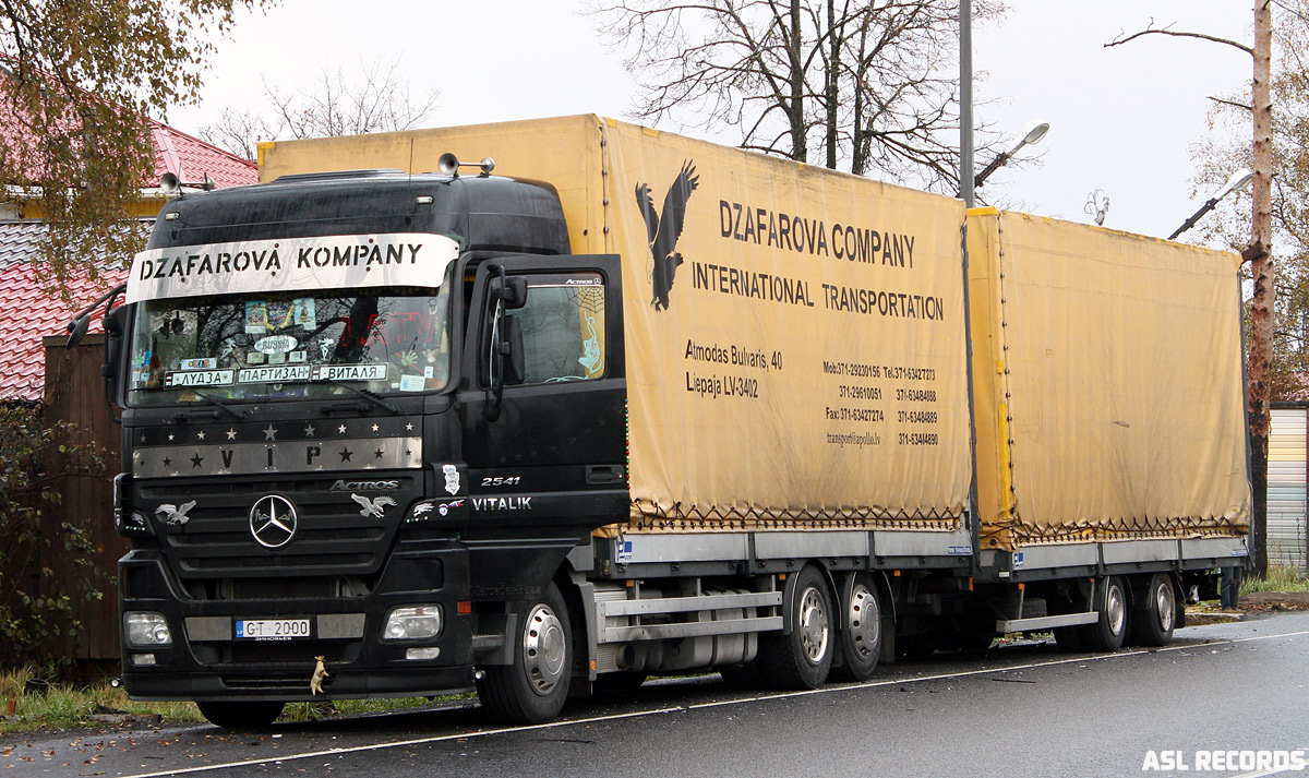 Латвия, № GT-2000 — Mercedes-Benz Actros ('2003) 2541