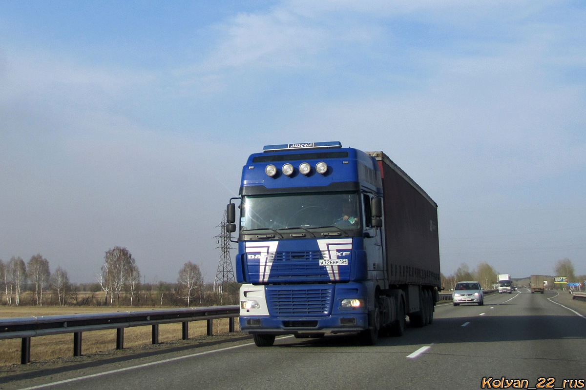 Новосибирская область, № А 726 НЕ 154 — DAF XF95 FT