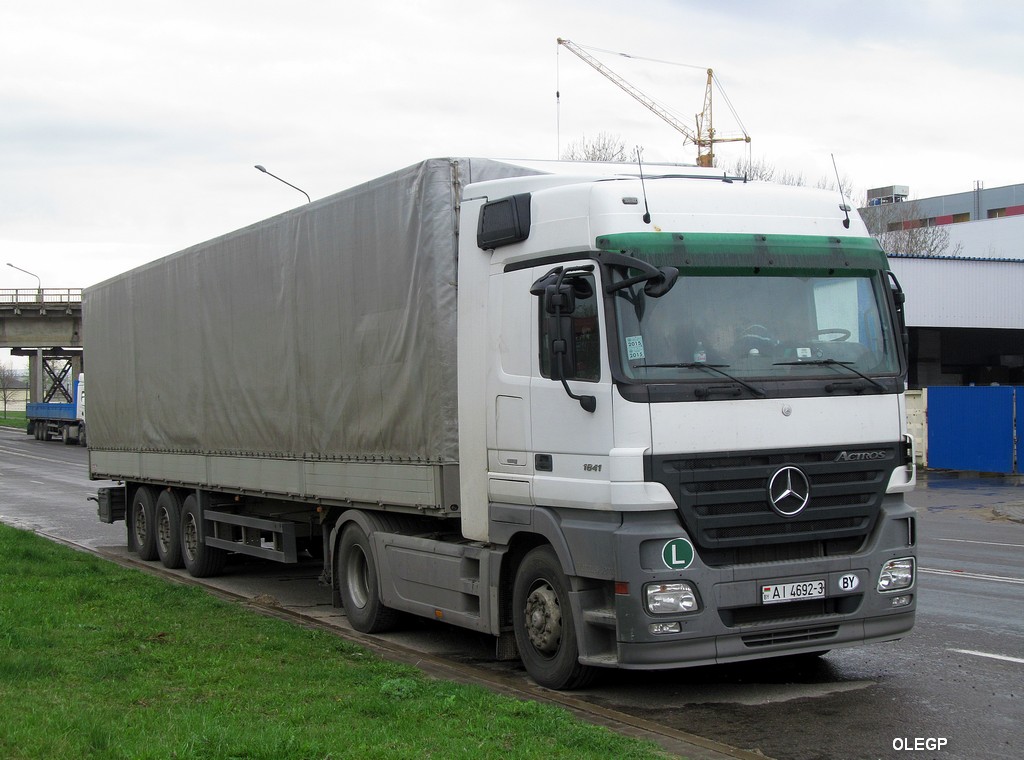 Гомельская область, № АІ 4692-3 — Mercedes-Benz Actros ('2003) 1841