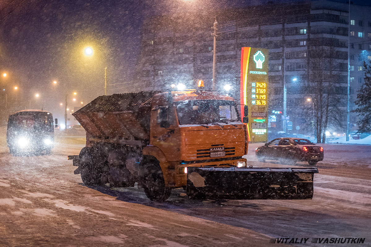 Архангельская область, № К 666 НЕ 29 — КамАЗ-53605-62