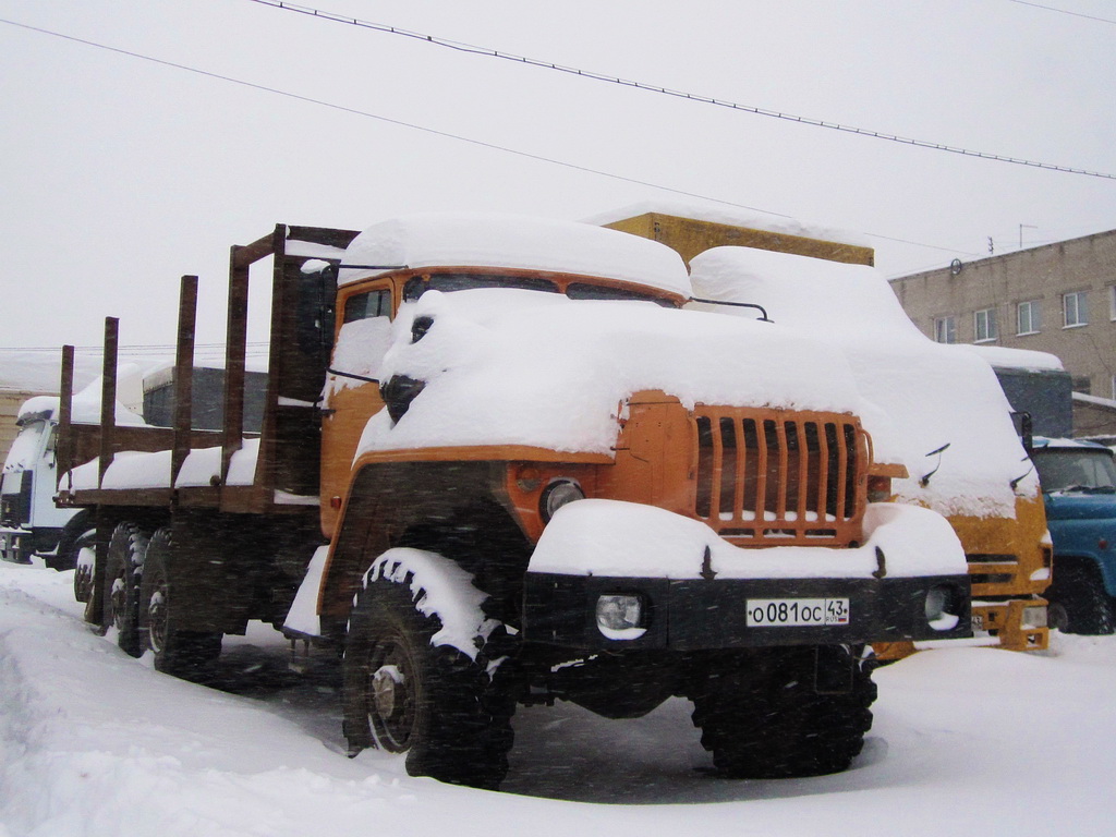 Кировская область, № О 081 ОС 43 — Урал-4320-40