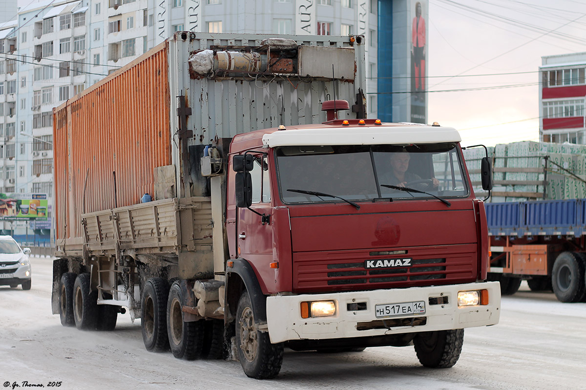 Саха (Якутия), № Н 517 ЕА 14 — КамАЗ-5410