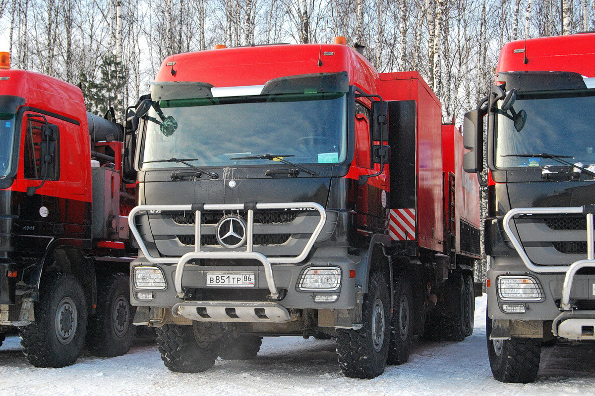 Ханты-Мансийский автоном.округ, № В 851 ТР 86 — Mercedes-Benz Actros ('2009)