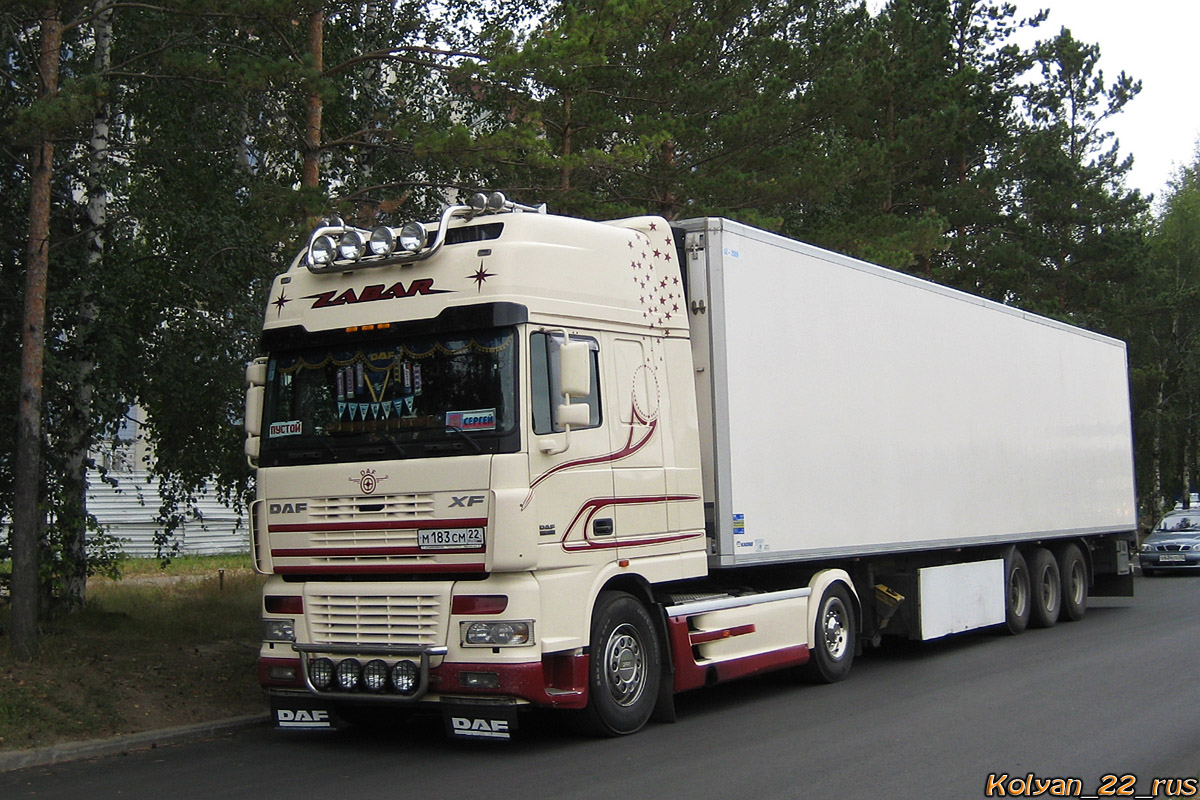 Алтайский край, № М 183 СМ 22 — DAF XF95 FT