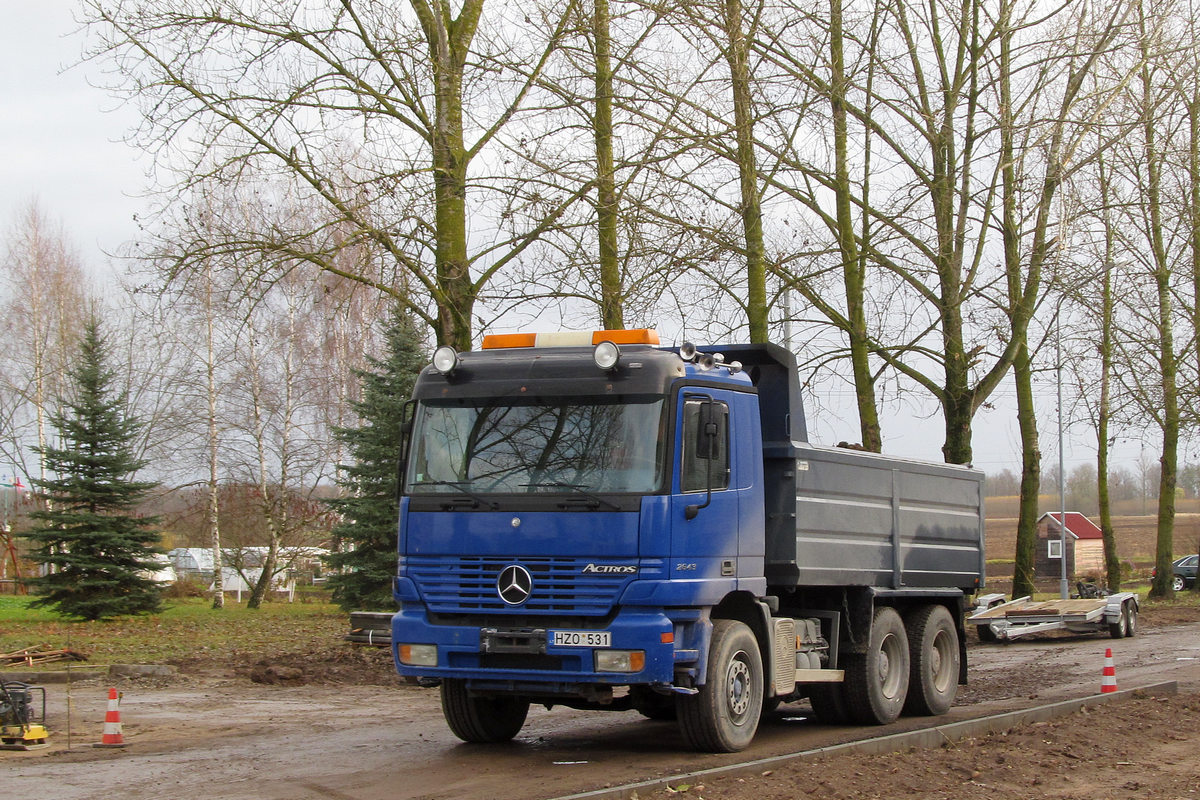 Литва, № HZO 531 — Mercedes-Benz Actros ('1997) 2643