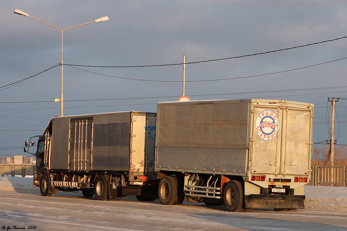 Саха (Якутия), № У 828 КЕ 14 — Hino Profia