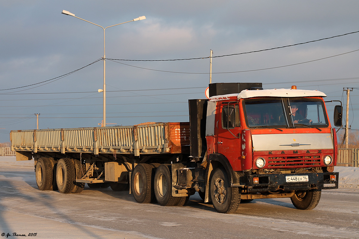 Саха (Якутия), № С 448 ЕХ 14 — КамАЗ-5410