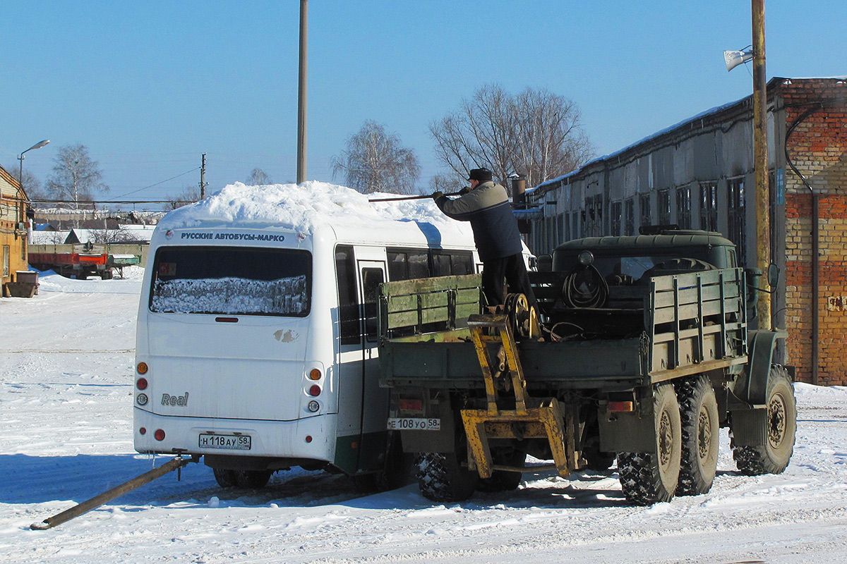 Пензенская область, № Е 108 УО 58 — Урал-375Д