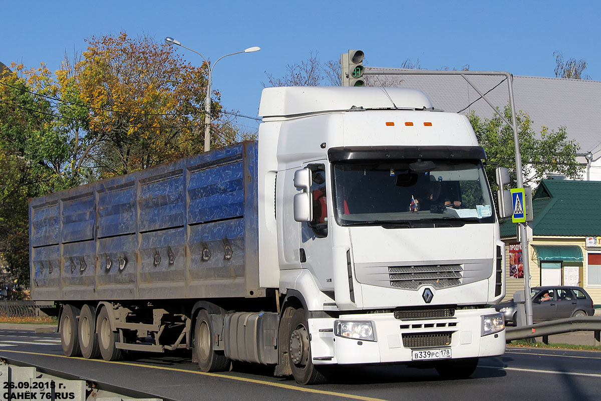 Санкт-Петербург, № В 339 РС 178 — Renault Premium ('2006)