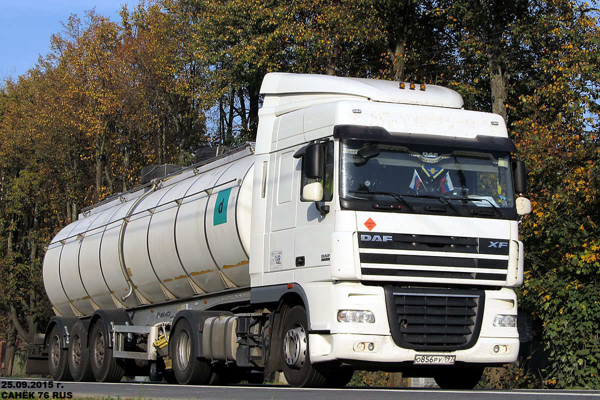 Москва, № О 856 РУ 197 — DAF XF105 FT