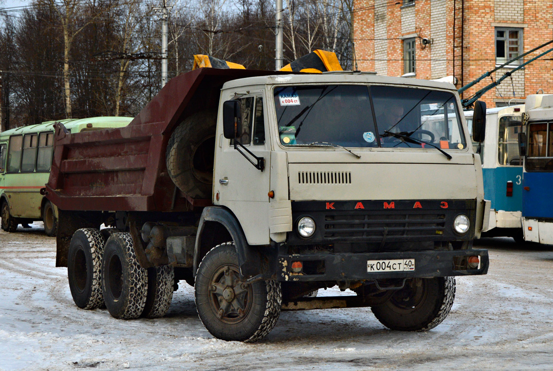 Калужская область, № К 004 СТ 40 — КамАЗ-55111 [551110]