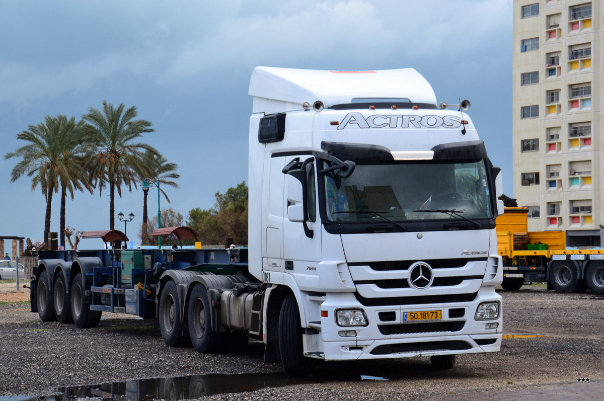 Израиль, № 50-181-73 — Mercedes-Benz Actros ('2009) 2644