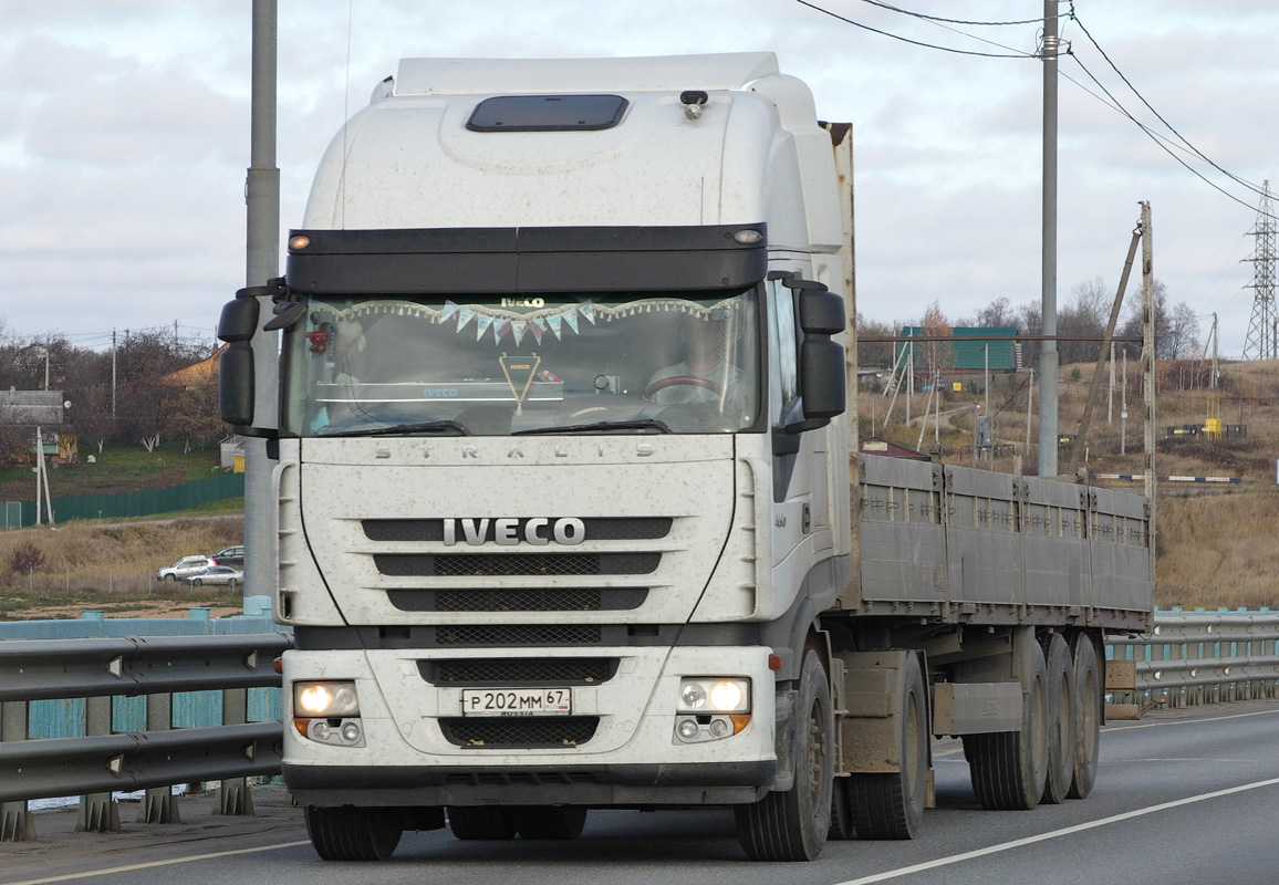 Смоленская область, № Р 202 ММ 67 — IVECO Stralis ('2007) 450