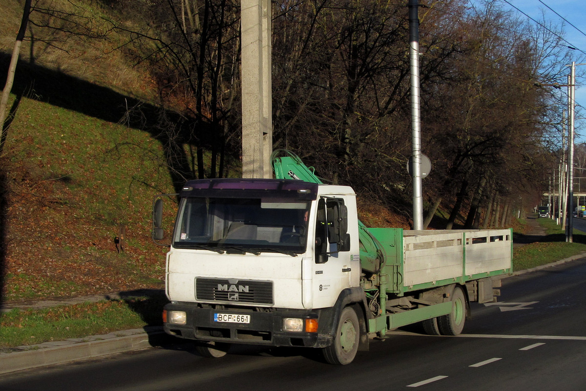 Литва, № BCF 661 — MAN L2000 (общая модель)