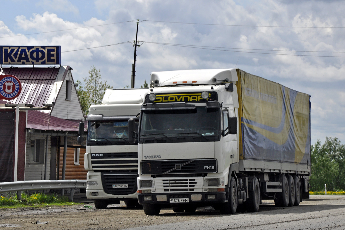 Восточно-Казахстанская область, № F 578 FFN — Volvo ('1993) FH12.380