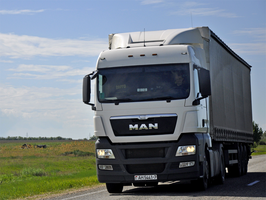 Минск, № АН 5441-7 — MAN TGX ('2007) (общая модель)