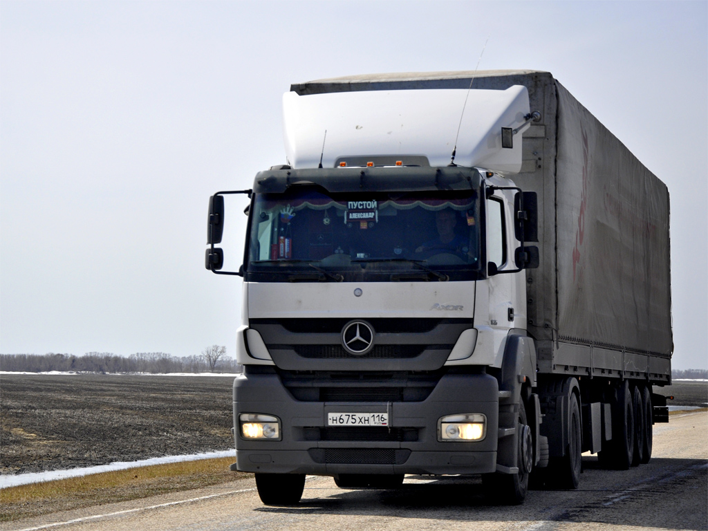 Татарстан, № Н 675 ХН 116 — Mercedes-Benz Axor 1835