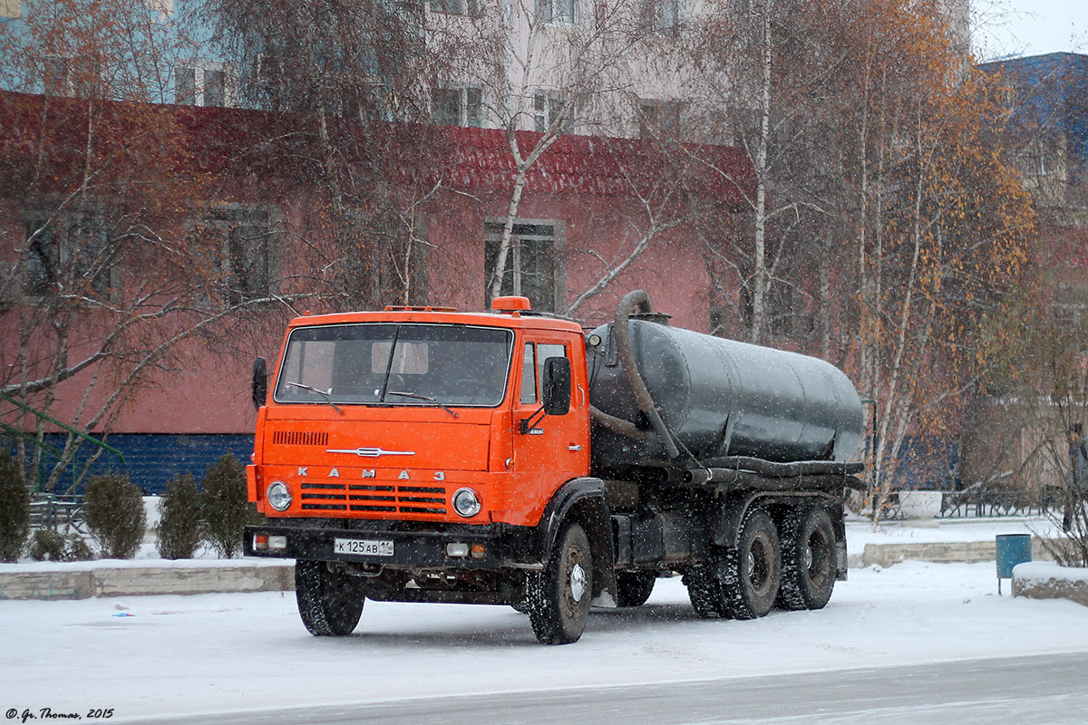 Саха (Якутия), № К 125 АВ 14 — КамАЗ-53213