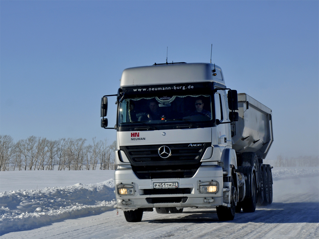 Алтайский край, № Р 451 ТМ 22 — Mercedes-Benz Axor 1840