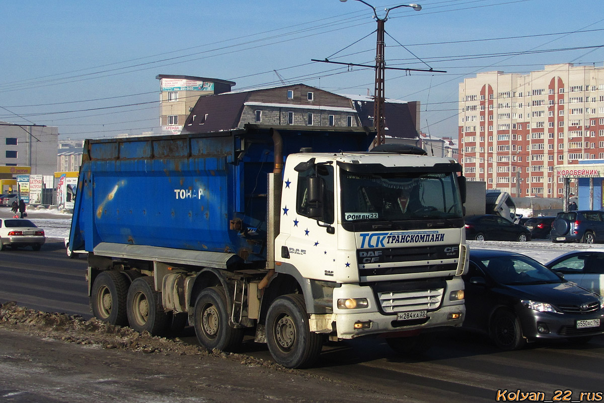 Алтайский край, № Н 284 КА 22 — DAF CF85 FAD