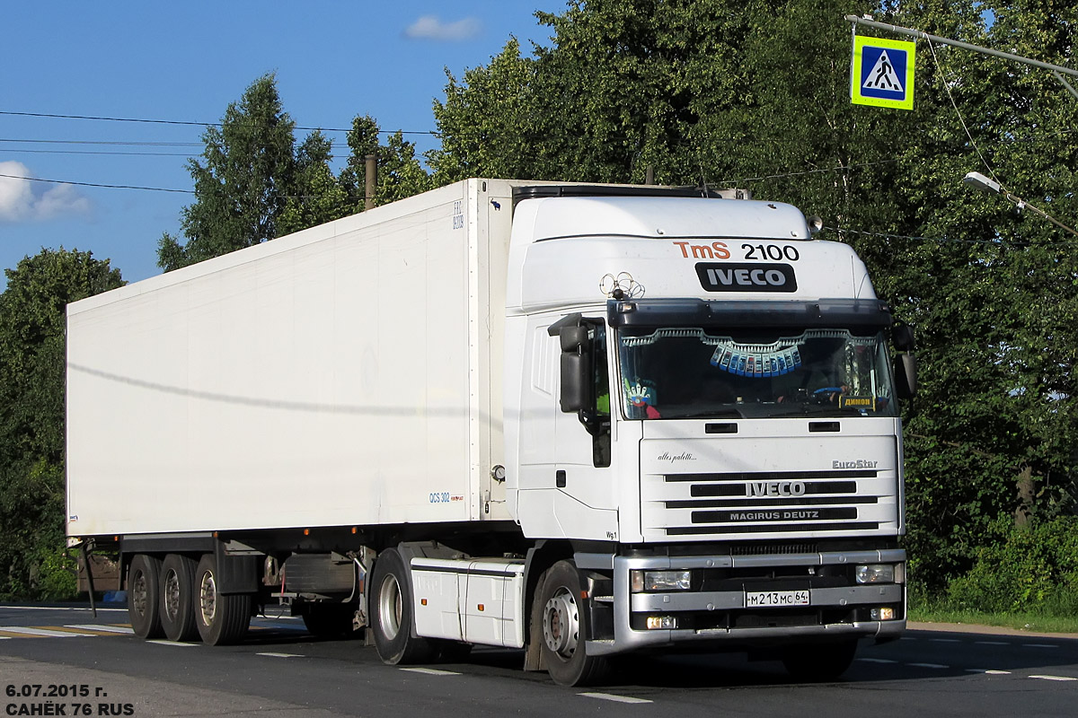 Саратовская область, № М 213 МС 64 — IVECO EuroStar