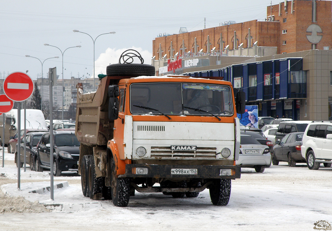 Нижегородская область, № К 998 АХ 152 — КамАЗ-5511