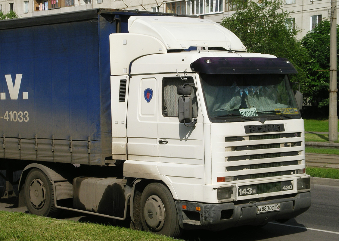 Московская область, № А 880 ОС 90 — Scania (III) R143H