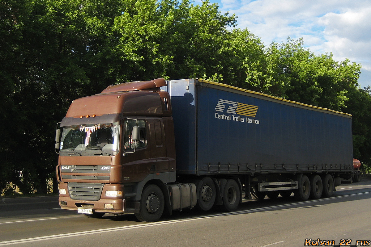 Алтайский край, № Н 467 РВ 22 — DAF CF85 FTG