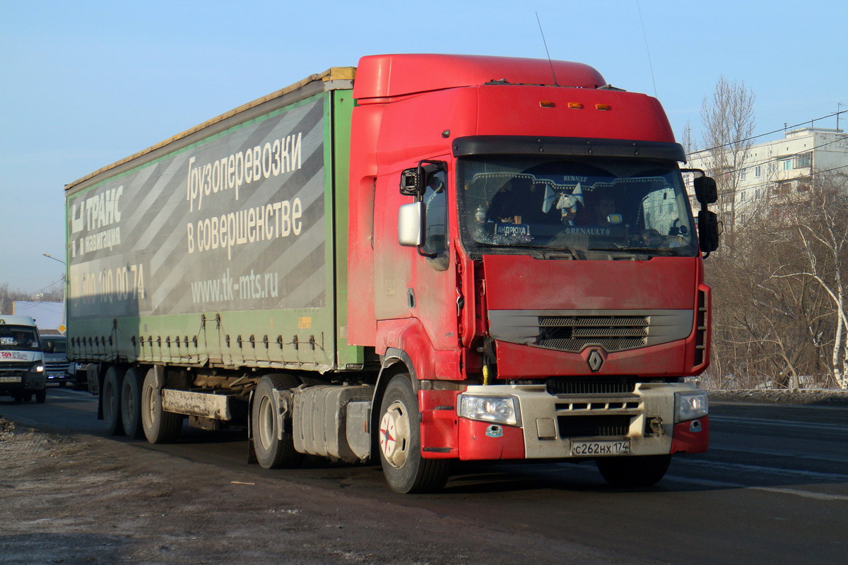 Челябинская область, № С 262 НХ 174 — Renault Premium ('2006) [X9P]