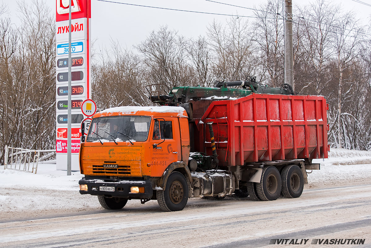 Архангельская область, № Н 805 ВВ 29 — КамАЗ-65115-62