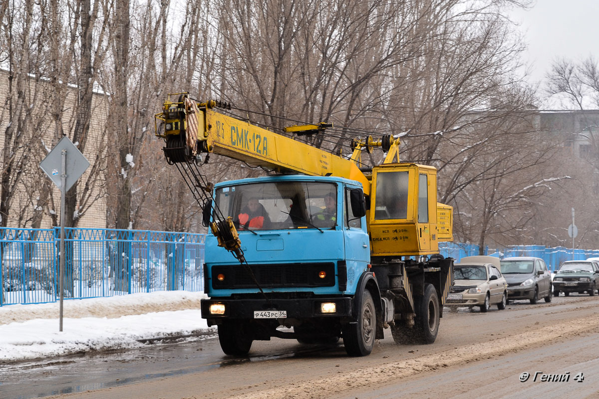 Волгоградская область, № Р 443 РС 34 — МАЗ-5337 [533700]