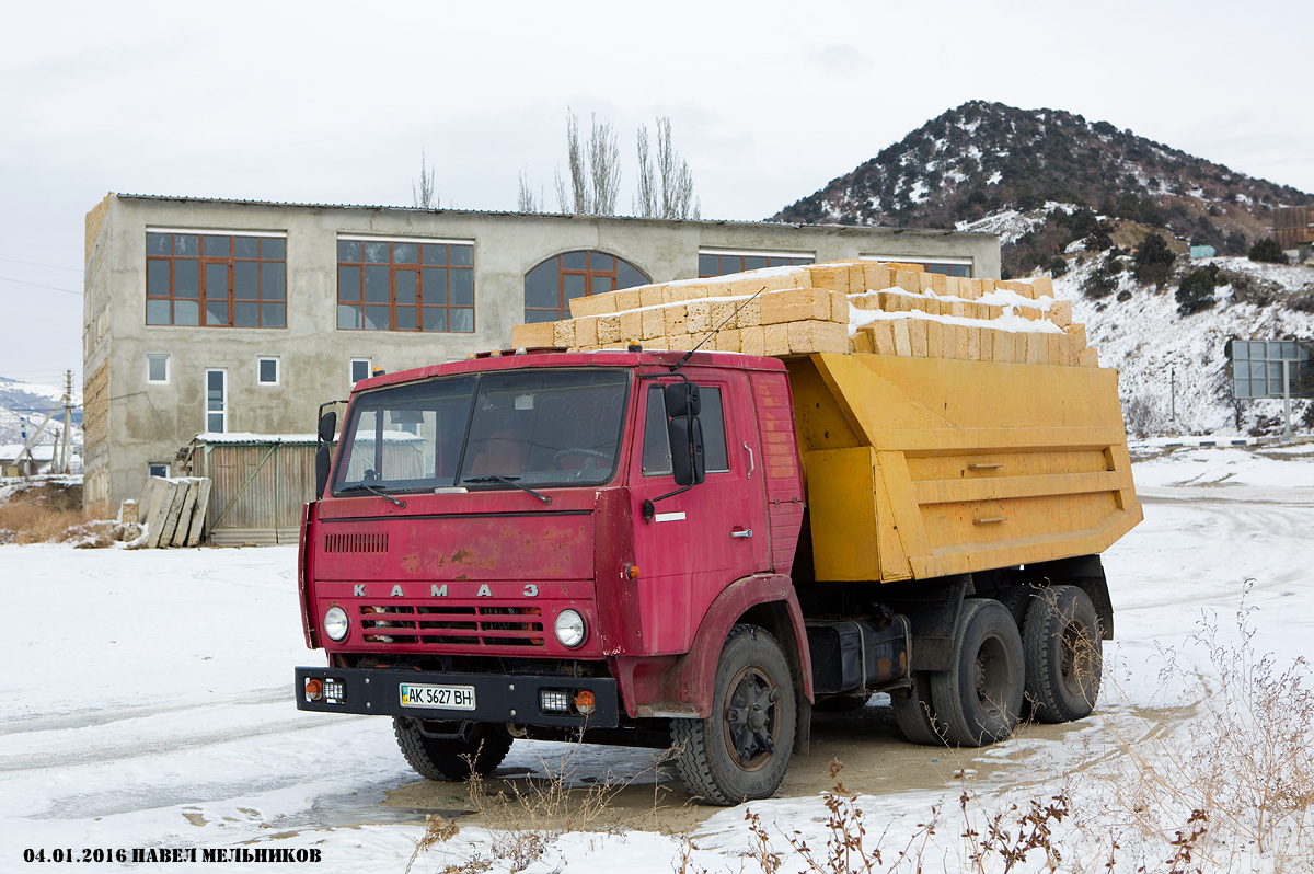 Крым, № АК 5627 ВН — КамАЗ-55111 (общая модель)