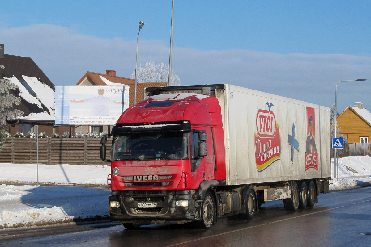 Калининградская область, № К 809 ММ 39 — IVECO Stralis ('2007) 450